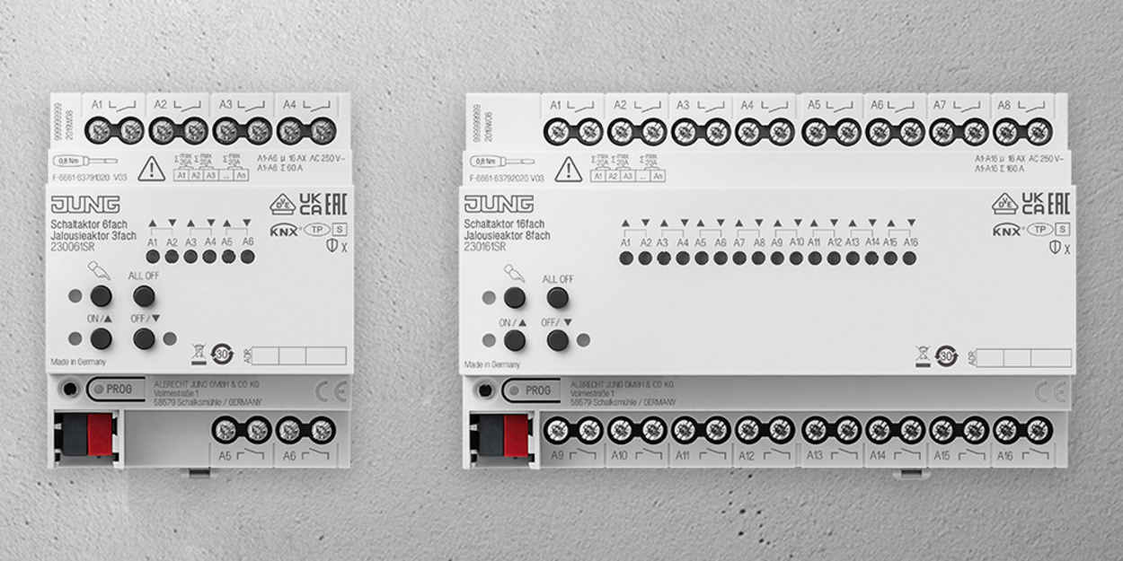 KNX Schalt- und Jalousieaktoren bei Steffen Richter Elektroanlagen in Krostitz
