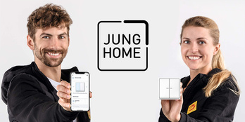 JUNG HOME bei Steffen Richter Elektroanlagen in Krostitz