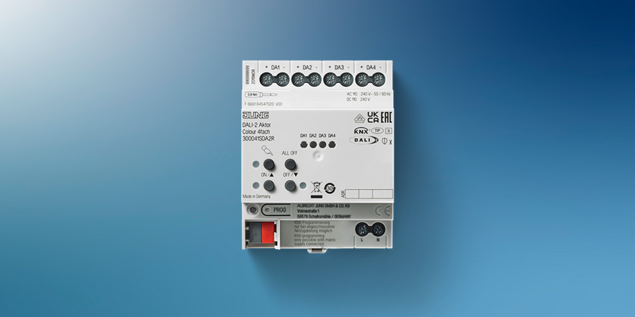 KNX DALI 2 Gateway Colour bei Steffen Richter Elektroanlagen in Krostitz